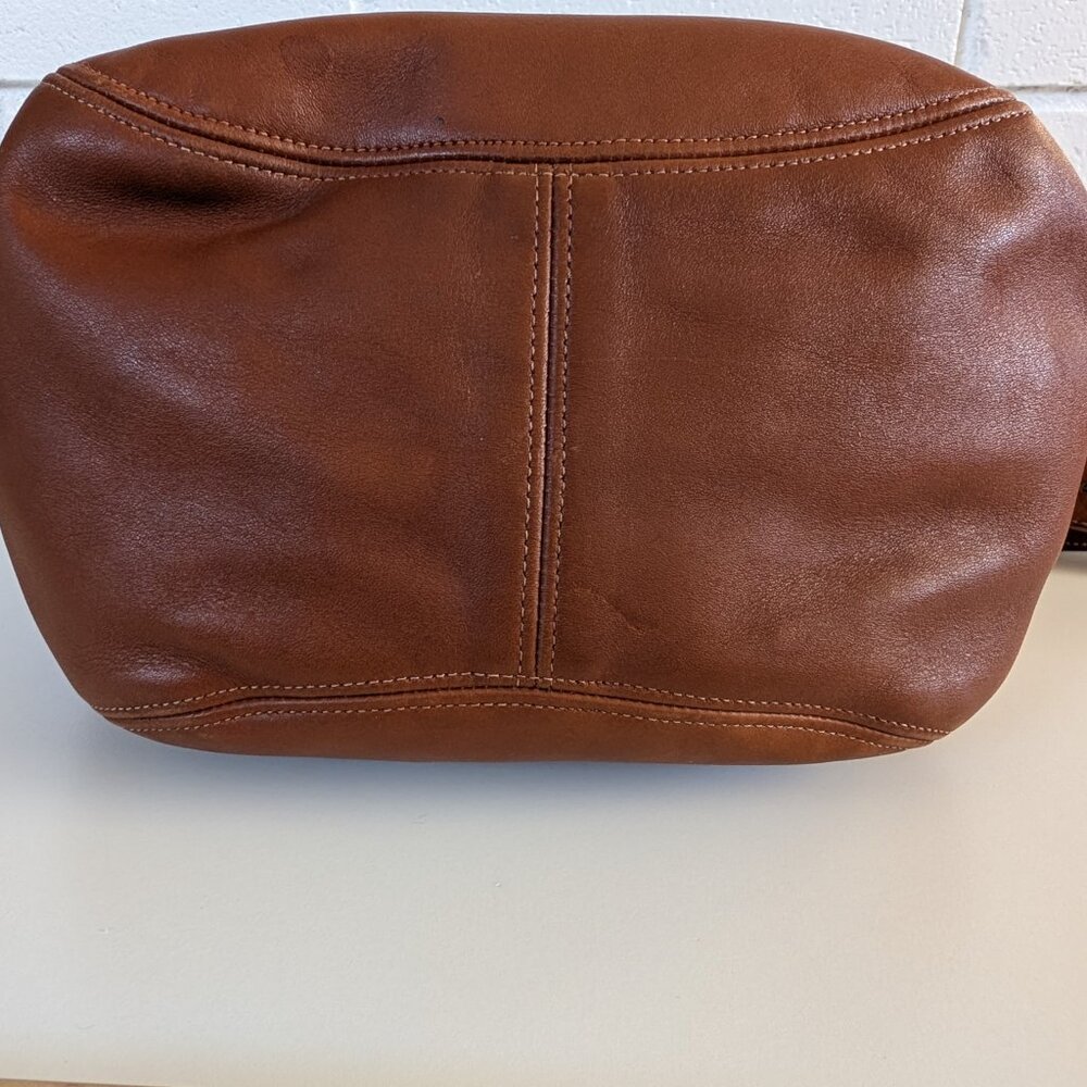 Vintage Coach Monterey Hobo Lightweight United States British Tan Handbag Purse - Picture 5 of 12